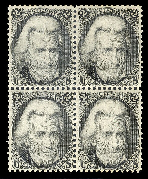Values of US Stamps Scott Catalog #73: 1861 2c Jackson. Cherrystone Auctions, Jun 2009, Sale 200906, Lot 41