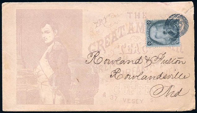 Prices of US Stamp Scott Catalogue 73 - 1861 2c Jackson. Schuyler J. Rumsey Philatelic Auctions, Apr 2015, Sale 60, Lot 1831