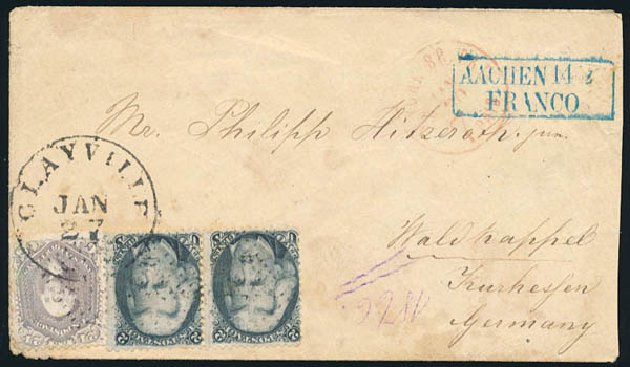Values of US Stamps Scott Catalogue #73: 2c 1861 Jackson. Schuyler J. Rumsey Philatelic Auctions, Apr 2015, Sale 60, Lot 1861