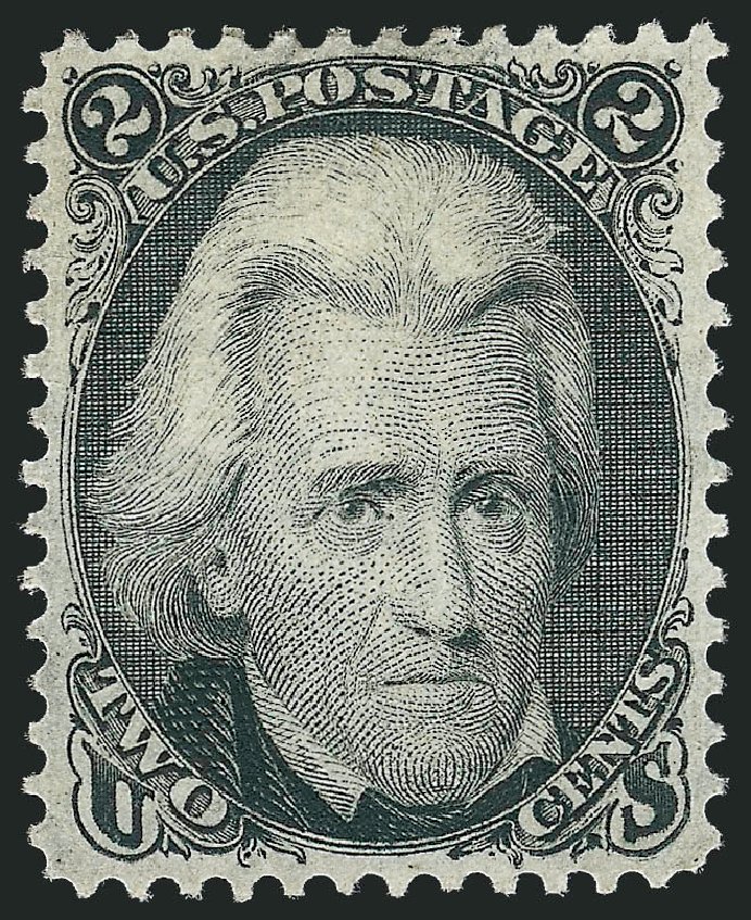 Values of US Stamp Scott Catalogue #73: 1861 2c Jackson. Robert Siegel Auction Galleries, Mar 2011, Sale 1007, Lot 2221