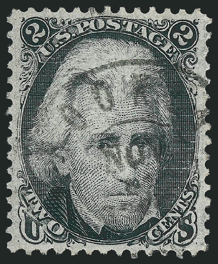 Values of US Stamps Scott Cat. # 73: 1861 2c Jackson. Robert Siegel Auction Galleries, Jun 2011, Sale 1011, Lot 451