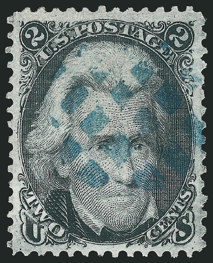 US Stamps Prices Scott Cat. #73 - 2c 1861 Jackson. Robert Siegel Auction Galleries, Mar 2014, Sale 1067, Lot 1051