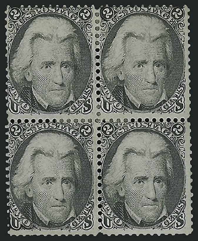 Cost of US Stamp Scott Cat. # 73 - 2c 1861 Jackson. Robert Siegel Auction Galleries, Oct 2008, Sale 963, Lot 531