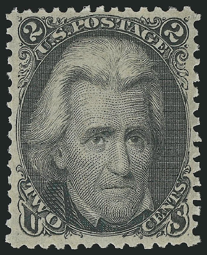 US Stamp Price Scott 73: 1861 2c Jackson. Robert Siegel Auction Galleries, Feb 2010, Sale 983, Lot 51