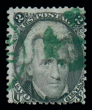 US Stamps Price Scott Catalogue # 73 - 2c 1861 Jackson. Matthew Bennett International, Dec 2007, Sale 323, Lot 214