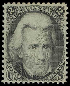 Cost of US Stamp Scott Cat. #73: 2c 1861 Jackson. Daniel Kelleher Auctions, Jan 2012, Sale 628, Lot 254