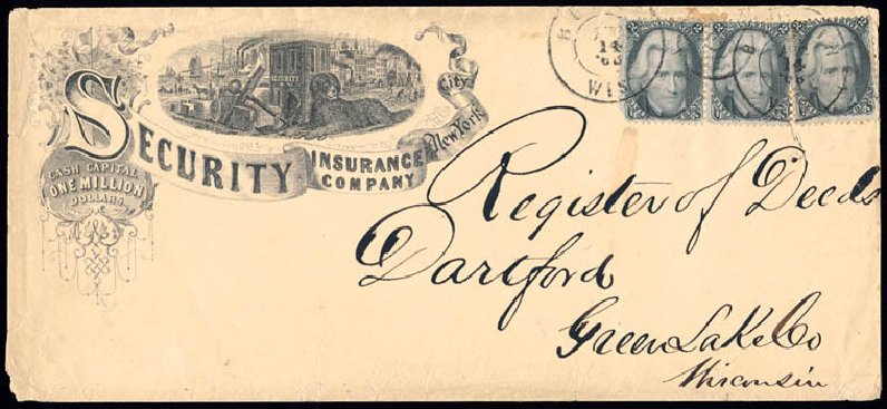 Prices of US Stamps Scott Catalog 73: 2c 1861 Jackson. Schuyler J. Rumsey Philatelic Auctions, Apr 2015, Sale 60, Lot 1834