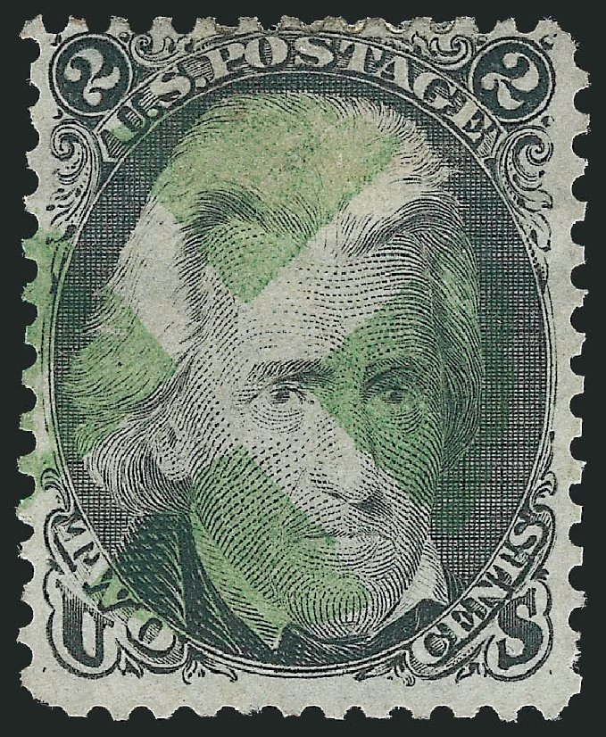 Price of US Stamp Scott Catalogue #73: 2c 1861 Jackson. Robert Siegel Auction Galleries, Oct 2011, Sale 1014, Lot 1204
