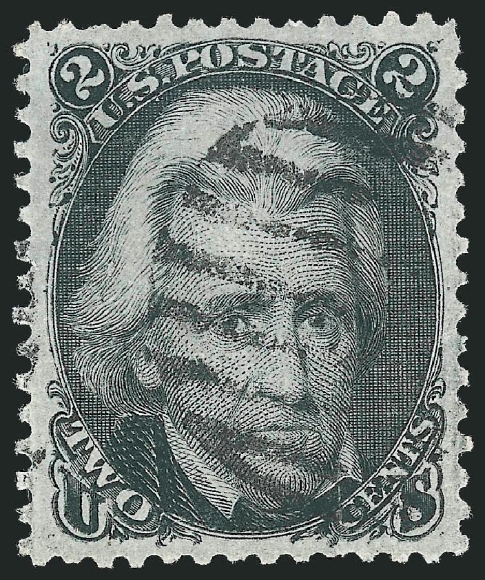 US Stamp Value Scott Catalogue #73: 2c 1861 Jackson. Robert Siegel Auction Galleries, Oct 2012, Sale 1032, Lot 3134