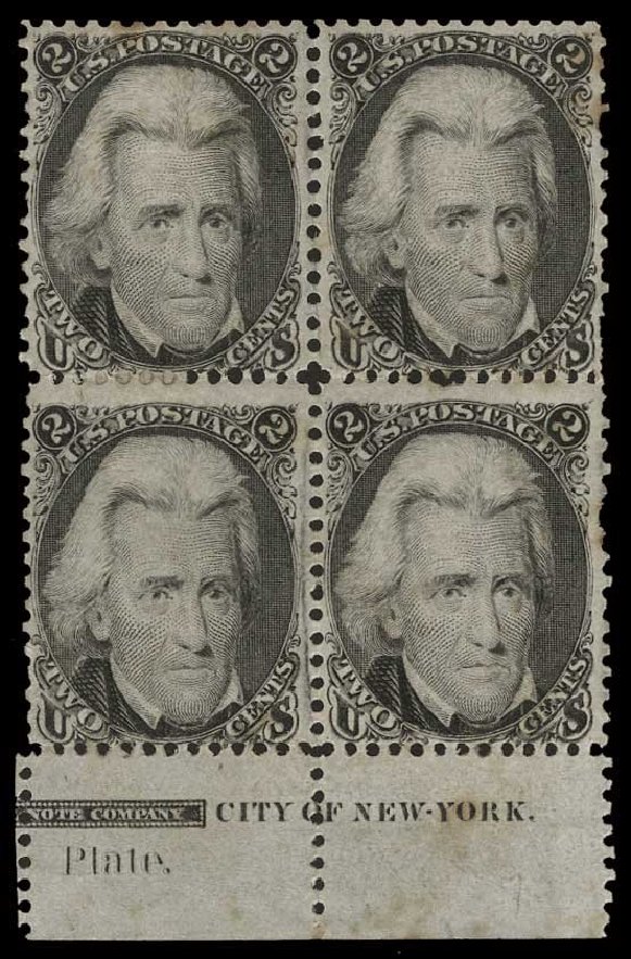 Prices of US Stamps Scott # 73: 1861 2c Jackson. H.R. Harmer, May 2014, Sale 3005, Lot 1095