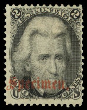 Prices of US Stamps Scott # 73 - 1861 2c Jackson. Daniel Kelleher Auctions, Oct 2014, Sale 660, Lot 2102