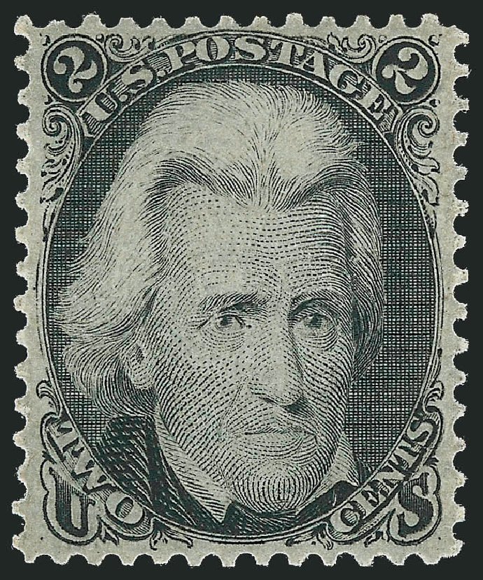Values of US Stamp Scott 73: 1861 2c Jackson. Robert Siegel Auction Galleries, Oct 2011, Sale 1014, Lot 1202