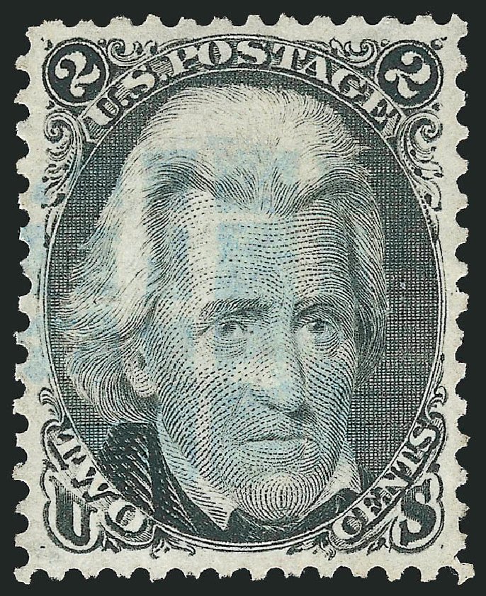 Price of US Stamp Scott #73 - 1861 2c Jackson. Robert Siegel Auction Galleries, Mar 2014, Sale 1067, Lot 1052