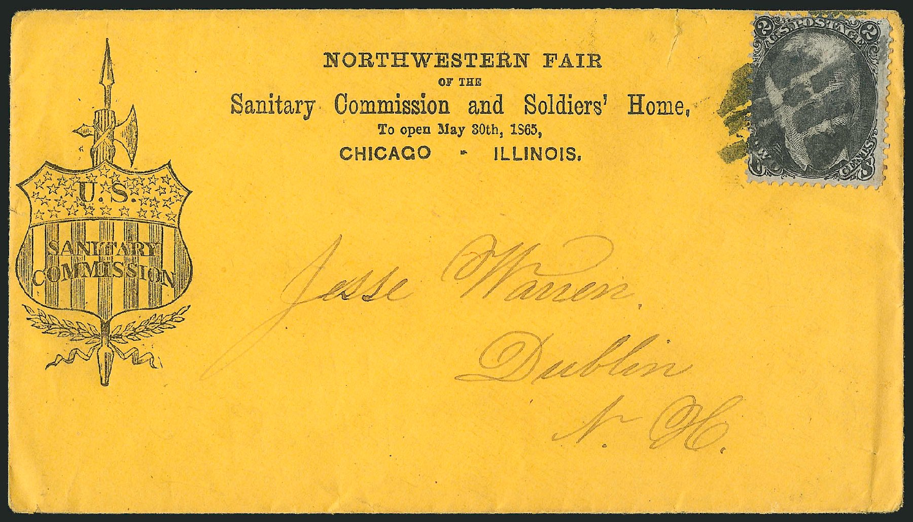 Price of US Stamp Scott Catalog 73: 1861 2c Jackson. Robert Siegel Auction Galleries, Oct 2014, Sale 1082, Lot 562