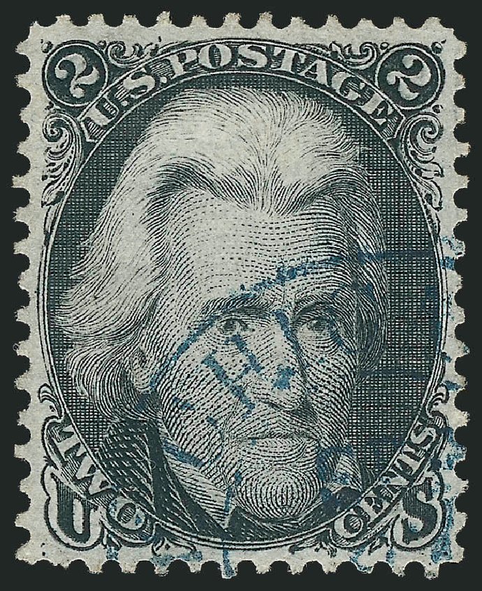 Costs of US Stamp Scott #73: 1861 2c Jackson. Robert Siegel Auction Galleries, Oct 2010, Sale 997, Lot 5362