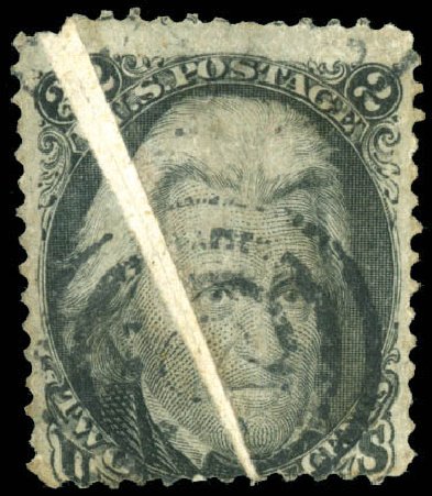 Values of US Stamps Scott Cat. # 73: 1861 2c Jackson. Matthew Bennett International, Dec 2008, Sale 330, Lot 1513
