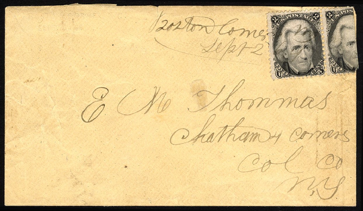 US Stamps Values Scott Cat. # 73: 1861 2c Jackson. Cherrystone Auctions, Apr 2012, Sale 201204, Lot 53