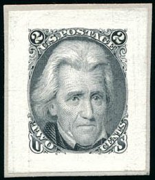 Values of US Stamps Scott Cat. # 73 - 1861 2c Jackson. Schuyler J. Rumsey Philatelic Auctions, Apr 2015, Sale 60, Lot 1813