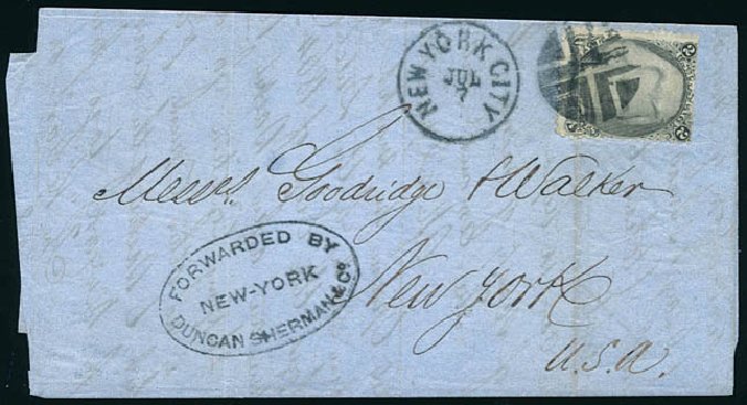 Costs of US Stamp Scott Catalog 73: 1861 2c Jackson. Schuyler J. Rumsey Philatelic Auctions, Apr 2015, Sale 60, Lot 1863