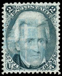 Prices of US Stamp Scott Catalog 73 - 2c 1861 Jackson. Schuyler J. Rumsey Philatelic Auctions, Apr 2015, Sale 60, Lot 2043
