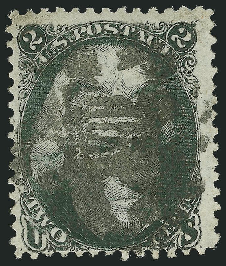 Price of US Stamp Scott 73 - 2c 1861 Jackson. Robert Siegel Auction Galleries, Jun 2011, Sale 1011, Lot 453