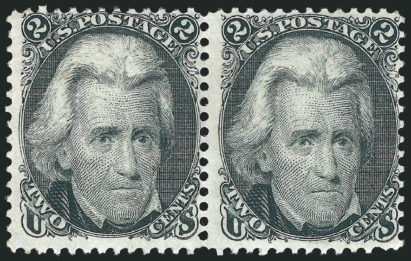 Cost of US Stamps Scott Catalogue #73: 2c 1861 Jackson. Robert Siegel Auction Galleries, Oct 2011, Sale 1014, Lot 1203
