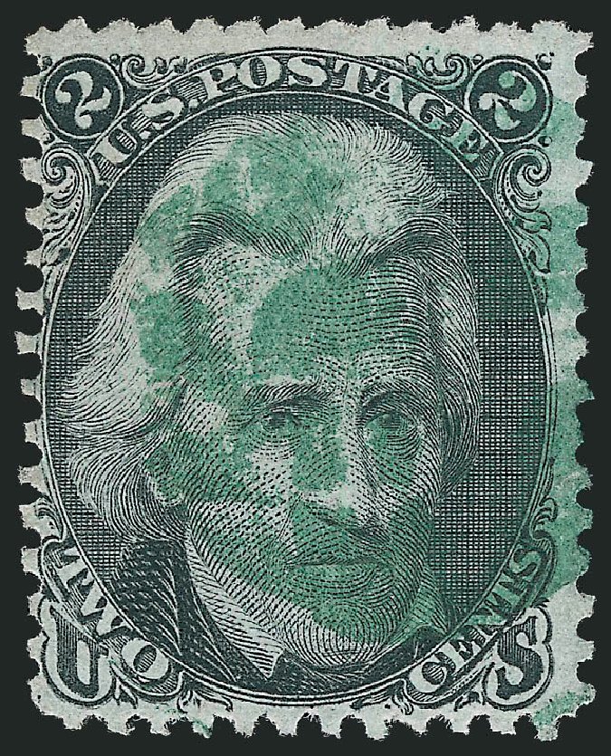 US Stamps Price Scott Catalog #73: 2c 1861 Jackson. Robert Siegel Auction Galleries, Mar 2012, Sale 1019, Lot 403