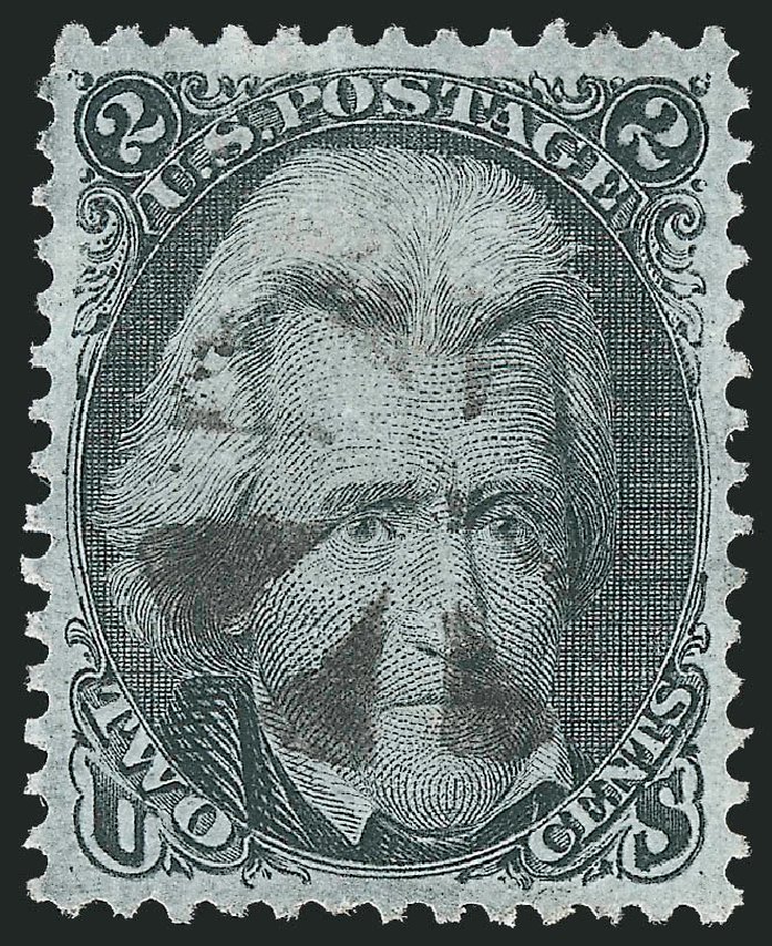 Costs of US Stamp Scott 73: 2c 1861 Jackson. Robert Siegel Auction Galleries, Oct 2012, Sale 1032, Lot 3133