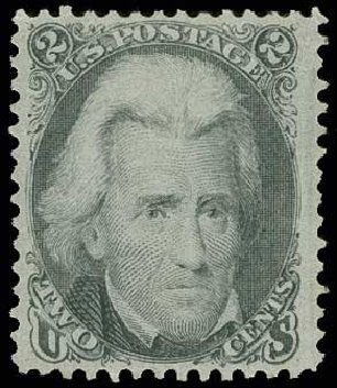 Prices of US Stamps Scott 73: 1861 2c Jackson. H.R. Harmer, Jun 2013, Sale 3003, Lot 1076