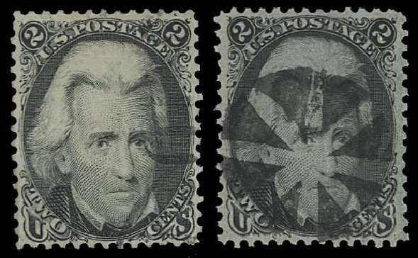 Price of US Stamps Scott Cat. #73 - 1861 2c Jackson. Daniel Kelleher Auctions, Oct 2012, Sale 632, Lot 996