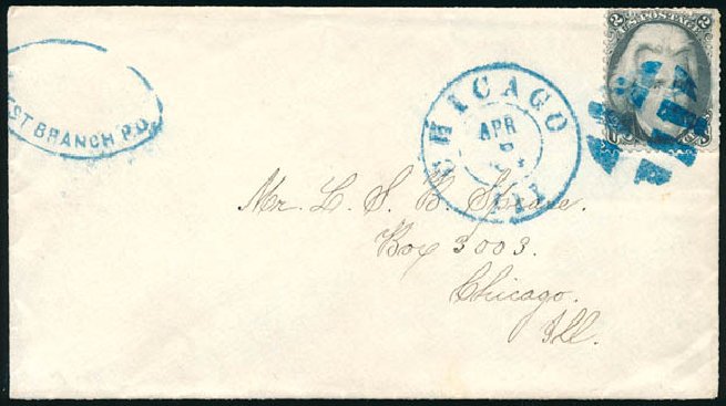 US Stamp Value Scott Catalog #73 - 2c 1861 Jackson. Schuyler J. Rumsey Philatelic Auctions, Apr 2015, Sale 60, Lot 1846