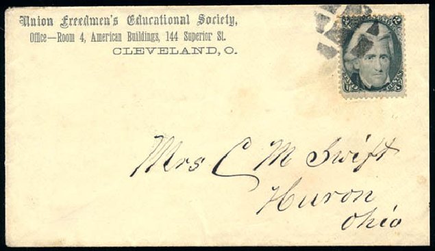 Price of US Stamp Scott 73: 1861 2c Jackson. Schuyler J. Rumsey Philatelic Auctions, Apr 2015, Sale 60, Lot 1866