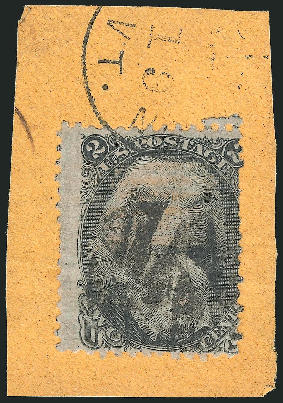 Value of US Stamp Scott Catalog 73: 2c 1861 Jackson. Robert Siegel Auction Galleries, Jun 2012, Sale 1024, Lot 126