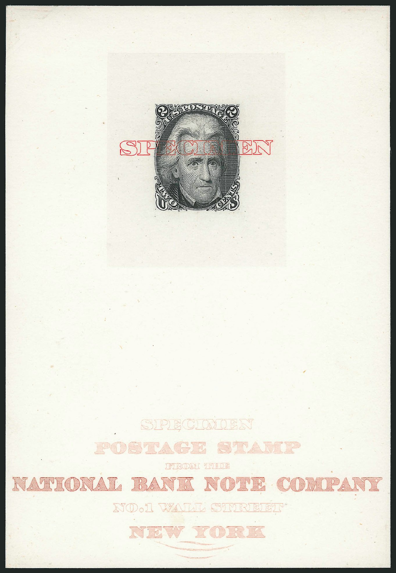 Cost of US Stamps Scott Cat. # 73 - 2c 1861 Jackson. Robert Siegel Auction Galleries, Oct 2014, Sale 1082, Lot 66