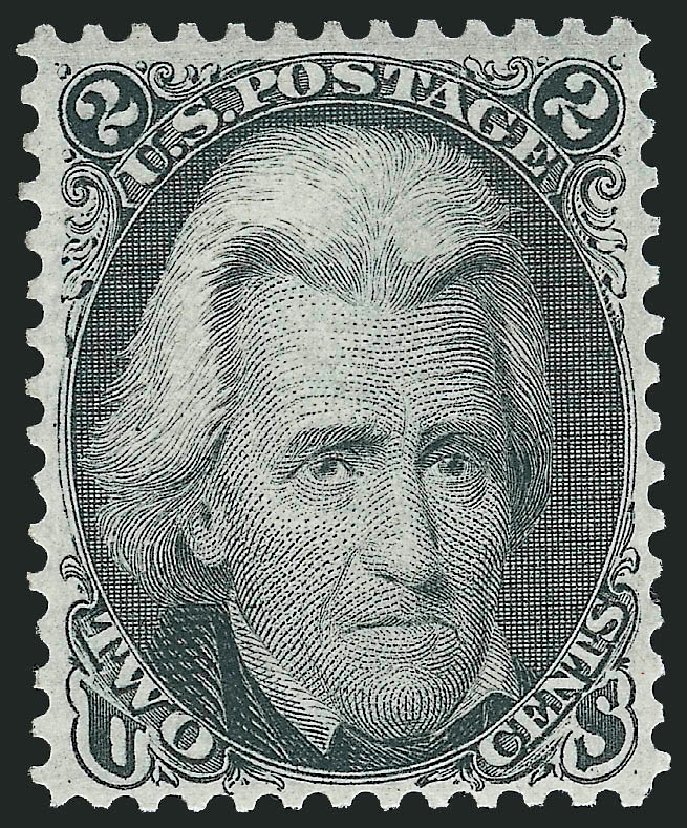 Value of US Stamps Scott Catalogue #73: 1861 2c Jackson. Robert Siegel Auction Galleries, Oct 2008, Sale 963, Lot 526
