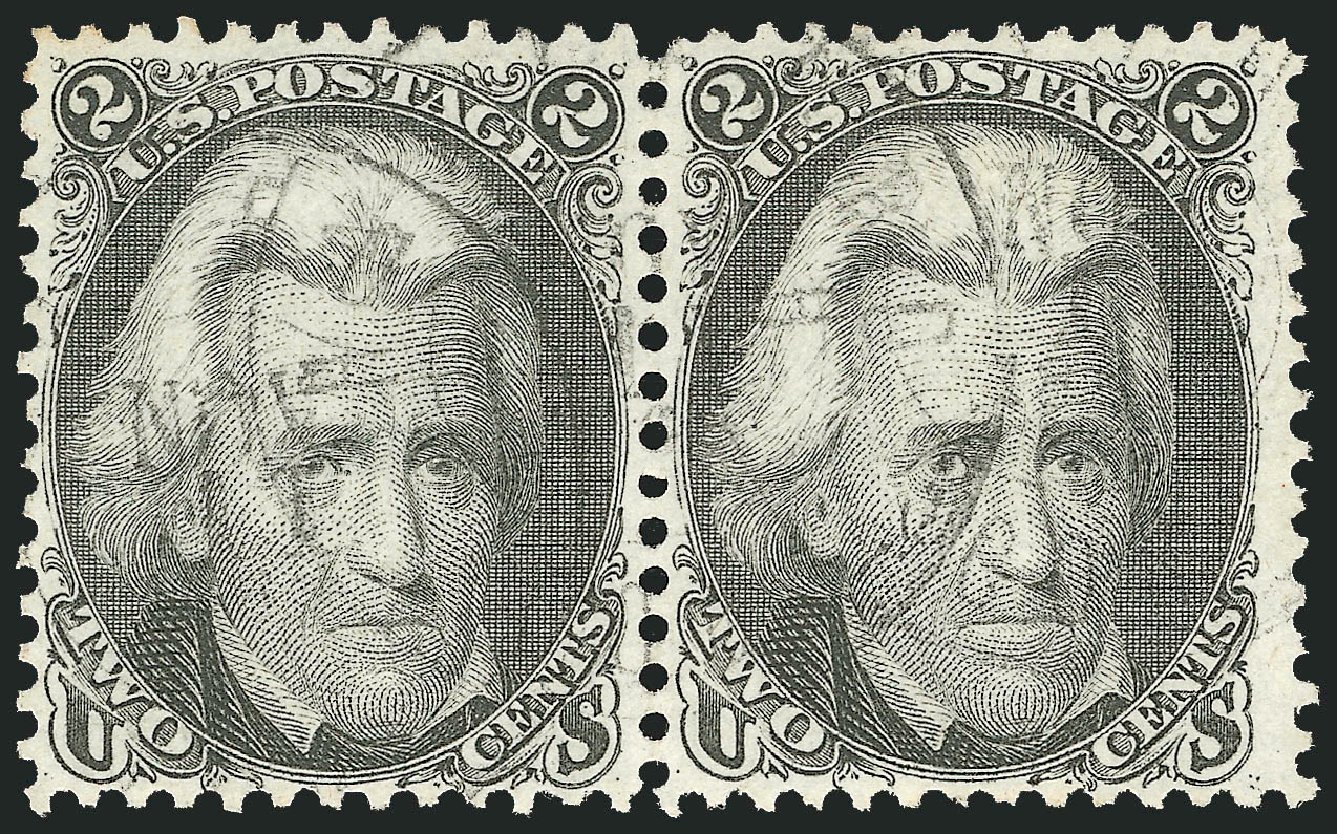 Price of US Stamp Scott Catalogue #73: 1861 2c Jackson. Robert Siegel Auction Galleries, Oct 2008, Sale 963, Lot 536