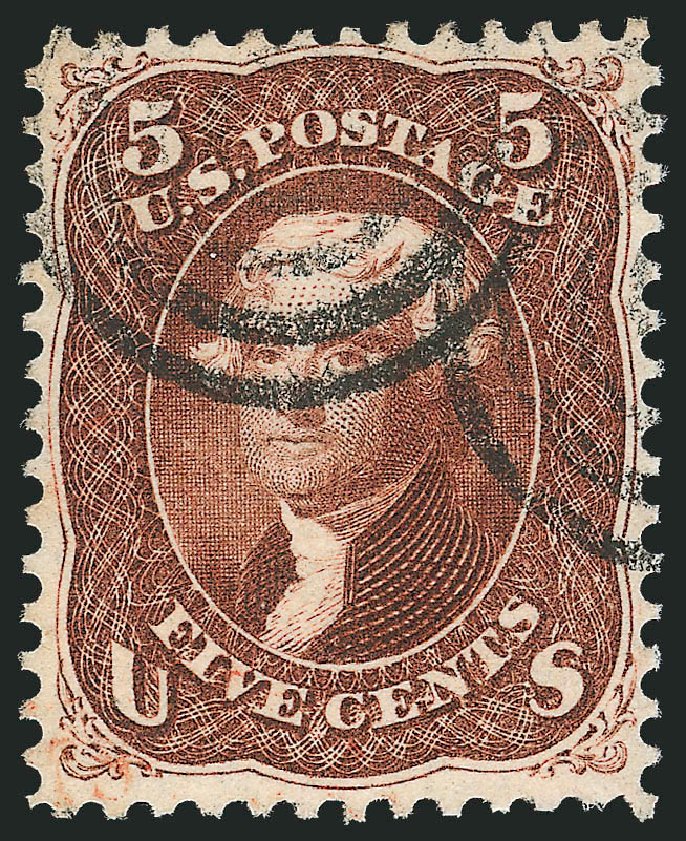 Price of US Stamp Scott 75: 5c 1862 Jefferson. Robert Siegel Auction Galleries, Dec 2012, Sale 1037, Lot 1577