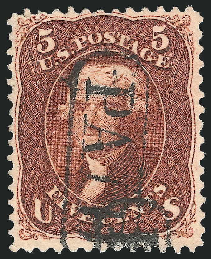 Price of US Stamp Scott # 75: 5c 1862 Jefferson. Robert Siegel Auction Galleries, Sep 2010, Sale 993, Lot 402