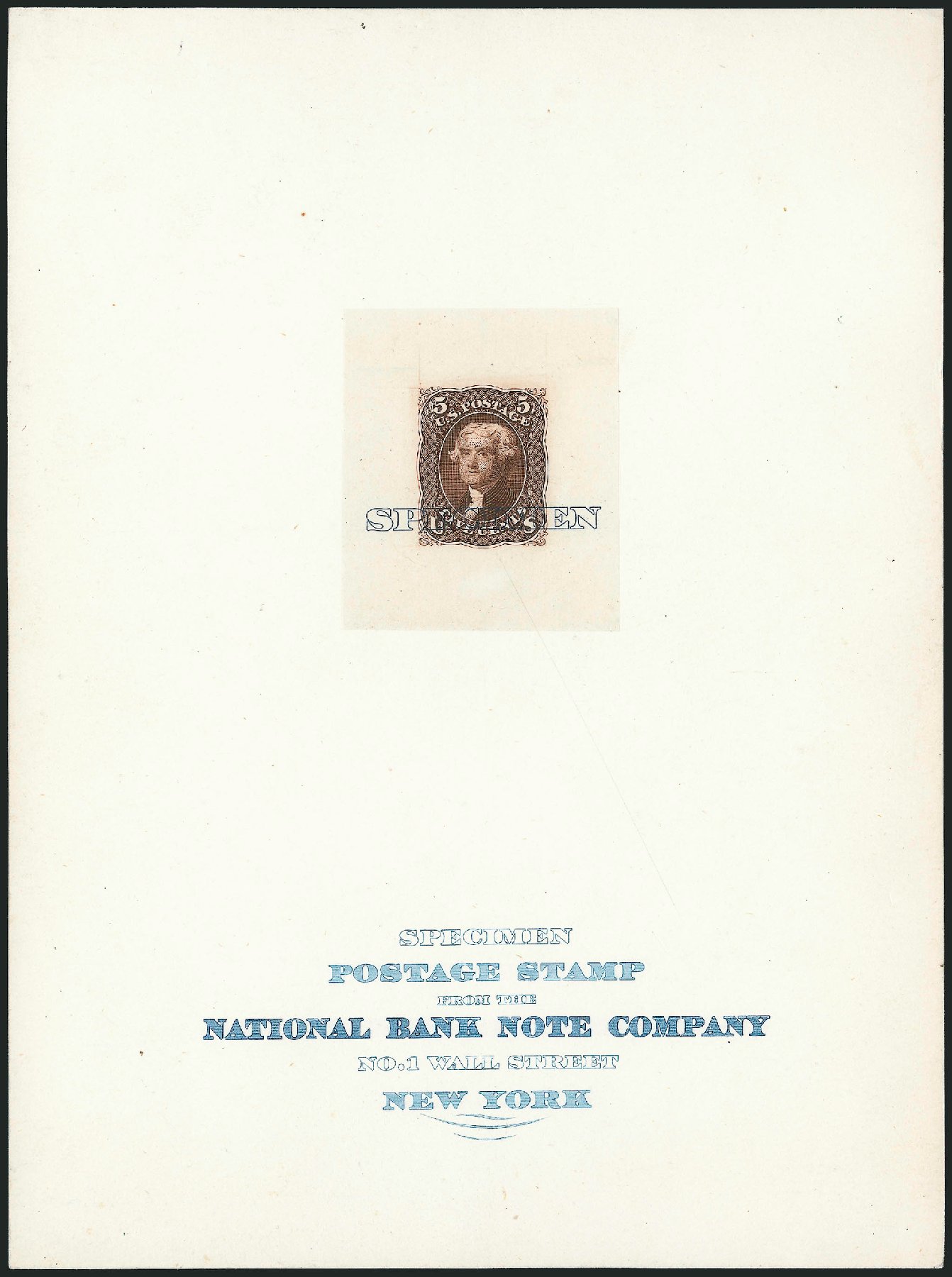 Costs of US Stamp Scott Catalogue #76: 1863 5c Jefferson. Robert Siegel Auction Galleries, Oct 2014, Sale 1082, Lot 67