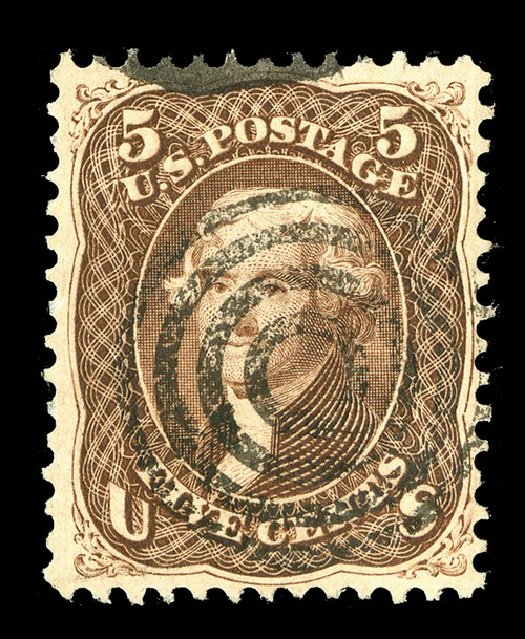 Costs of US Stamp Scott #76 - 1863 5c Jefferson. Spink Shreves Galleries, May 2014, Sale 148, Lot 98