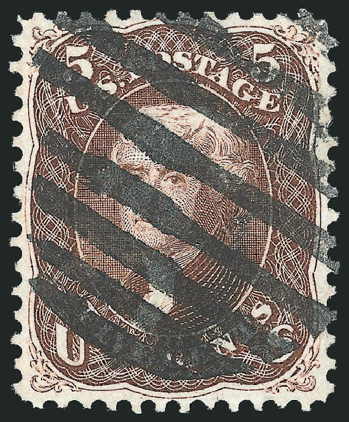 Price of US Stamp Scott 76: 1863 5c Jefferson. Robert Siegel Auction Galleries, Jun 2012, Sale 1024, Lot 130