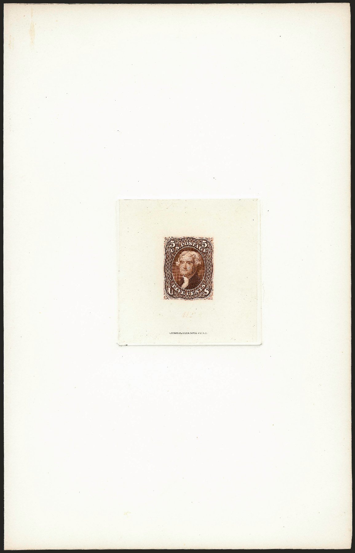 US Stamp Prices Scott # 76 - 5c 1863 Jefferson. Robert Siegel Auction Galleries, Sep 2008, Sale 962, Lot 2061