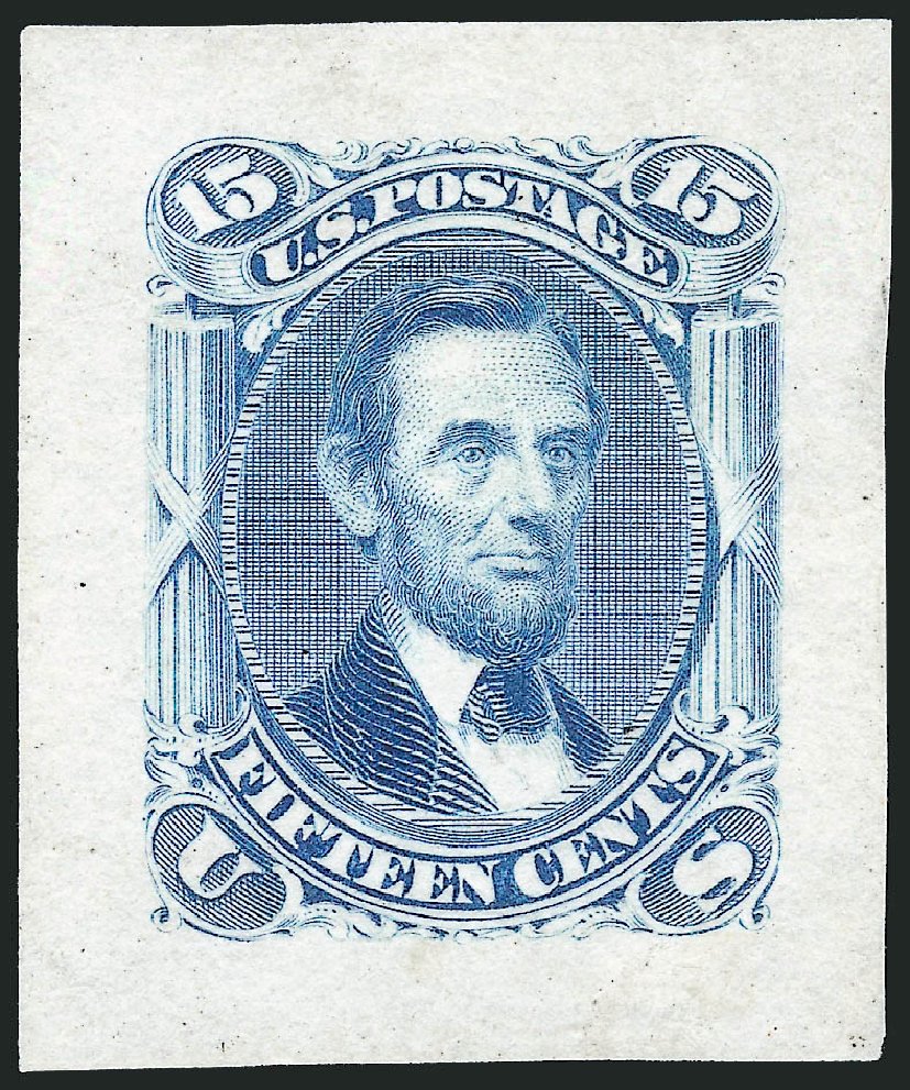 US Stamp Values Scott Catalogue 77 - 15c 1866 Lincoln. Robert Siegel Auction Galleries, Jun 2012, Sale 1026, Lot 1018