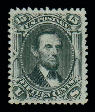 Cost of US Stamp Scott #77: 1866 15c Lincoln. Matthew Bennett International, Dec 2007, Sale 324, Lot 1069