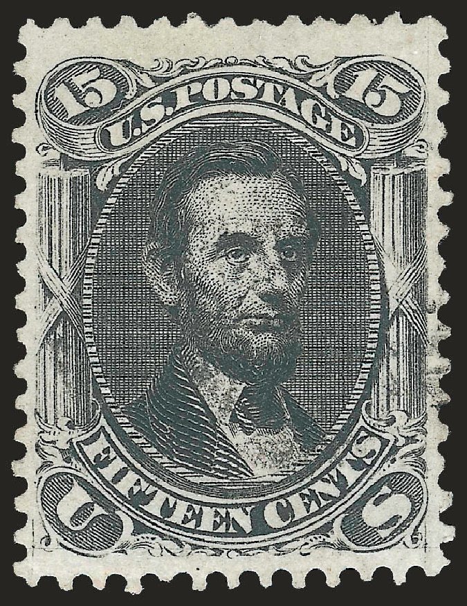 US Stamp Price Scott Catalogue 77 - 15c 1866 Lincoln. Robert Siegel Auction Galleries, Jun 2009, Sale 975, Lot 1281