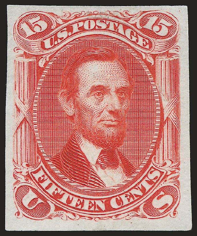 Cost of US Stamps Scott Catalog 77: 15c 1866 Lincoln. Robert Siegel Auction Galleries, Dec 2009, Sale 982, Lot 5221