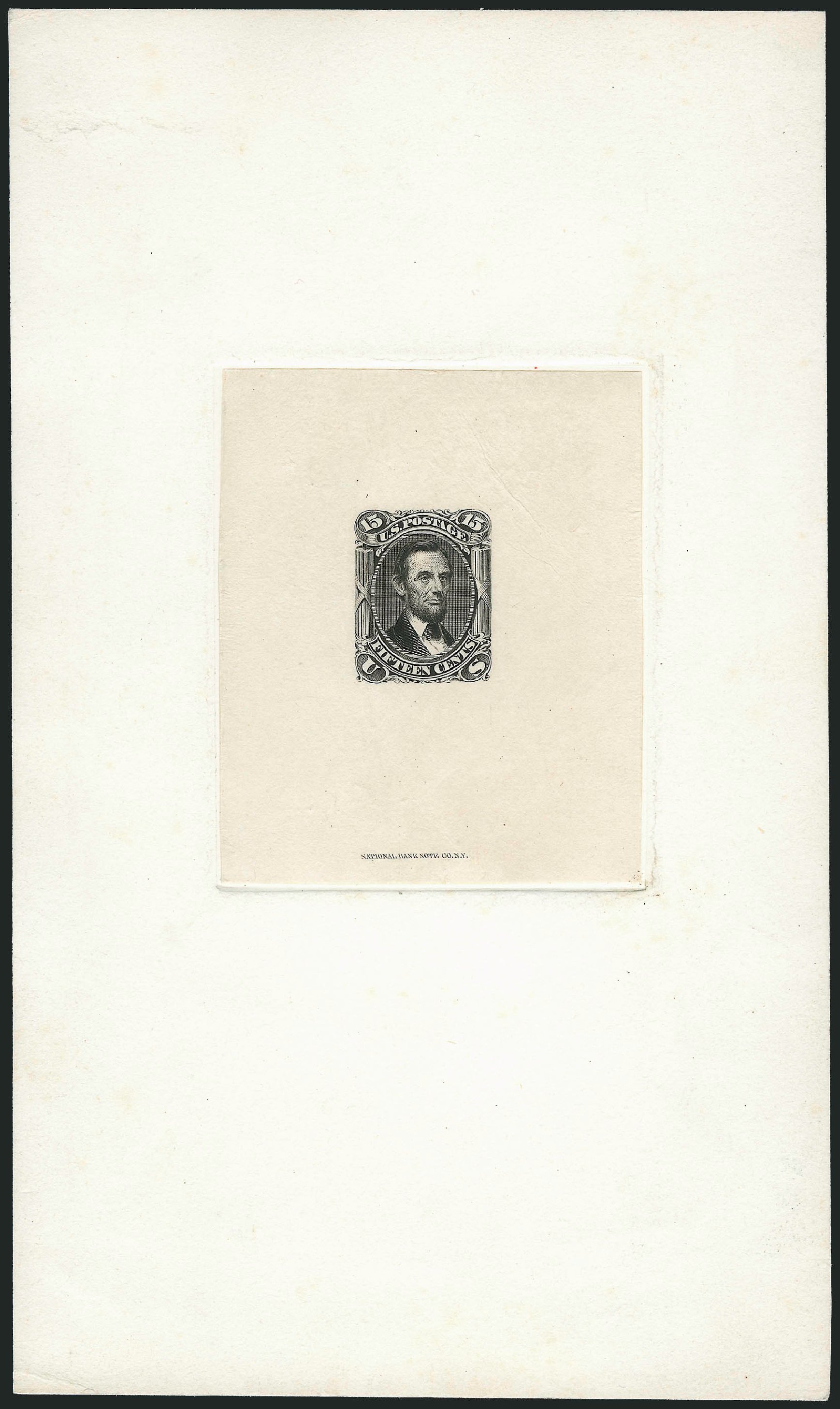 Costs of US Stamps Scott 77 - 1866 15c Lincoln. Robert Siegel Auction Galleries, Oct 2010, Sale 995, Lot 2024