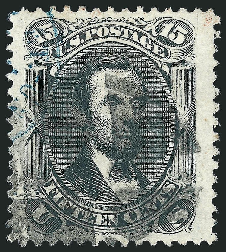 Price of US Stamp Scott Catalog #77: 15c 1866 Lincoln. Robert Siegel Auction Galleries, Mar 2012, Sale 1019, Lot 405