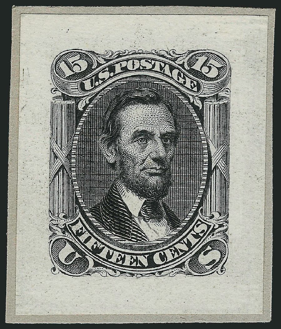 Value of US Stamp Scott Catalogue 77: 15c 1866 Lincoln. Robert Siegel Auction Galleries, Oct 2010, Sale 995, Lot 2025