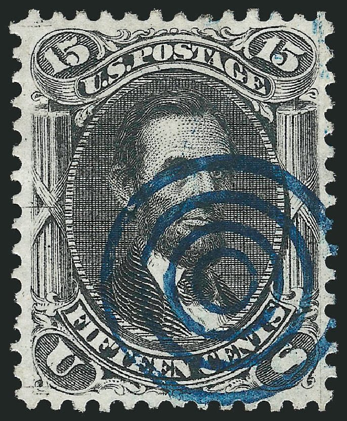 Values of US Stamp Scott #77: 15c 1866 Lincoln. Robert Siegel Auction Galleries, Oct 2010, Sale 995, Lot 2035